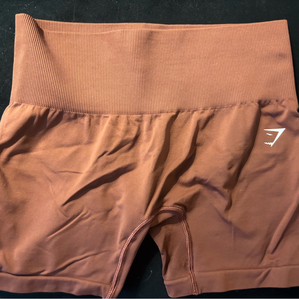 Gymshark High Waist Terracotta Women's Shorts